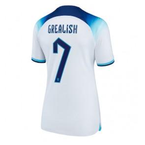 England Jack Grealish #7 Hjemmebanetrøje Dame VM 2022 Kort ærmer